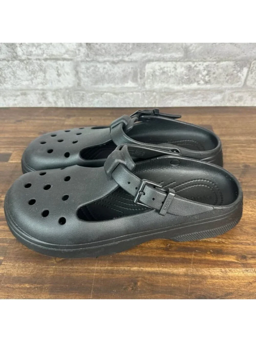 NEW Crocs CLASSIC MARY JANE CLOG Black Women’s Size 11 4881